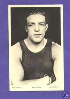 P1223 Boxing Postcard Kid Lewis Beagles 157 X  