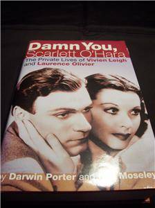 Damn You Scarlett O'Hara by Darwin Porter and Roy Moseley Hardcover  