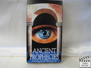 Ancient Prophecies VHS David McCallum  