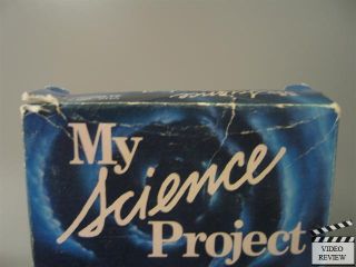 My Science Project VHS 1985 John Stockwell  