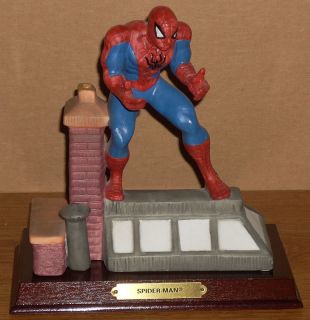 Spider Man Bisque Statue Designed by John Romita The Marvel Collection  