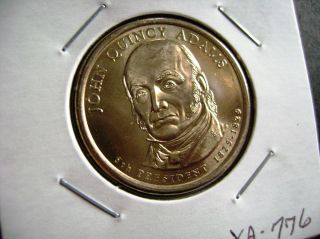 2 2008 P D John Quincy Adams Presidents Dollar  