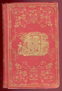 UNCLE TOMS CABIN Beecher Stowe 1852 1st Edition Civil War Slave Trade RED GOLD  