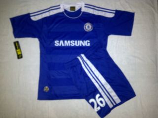Chelsea 2011 2012 John Terry 26 Home Jersey Shorts Kit Adult Size L  