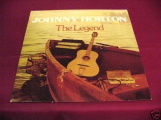 Johnny Horton The Legend Columbia House LP 33 1 3 RPM  