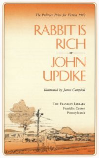 Franklin Library Pulitzer Classics Rabbit Is Rich John Updike Full Leather  