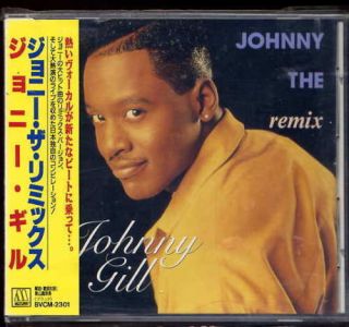 Johnny Gill Johnny The Remix Japan 1991 CD w OBI BVCM 2  