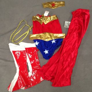 Kids Halloween Costume Wonderwoman Size L Girls  