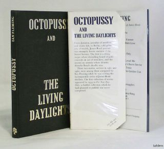 Octopussy Ian Fleming 1st 1st UK 007 Bond 1966 Ships Free U S  
