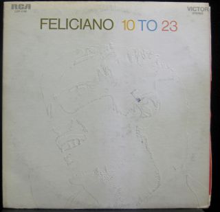 Jose Feliciano 10 to 23 LP VG LSP 4185 Vinyl 1969 Record  