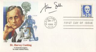 Jonas Salk Virologist Who Discovered The Polio Vaccine Autographed Cover  