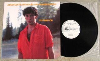 It's Time for Jonathan Richman and The Modern Lovers Mint 1986 LP  