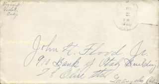 Josephine "Josie" Earp Autograph Letter Signed 02 19 1925  