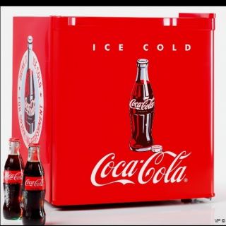New Coke Coca Cola Small Mini Fridge Refrigerator Boat Home Office Personal KWC4  