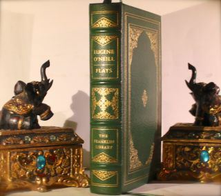 RARE Franklin Library Book Beautiful Leather Set Decorator Collection  