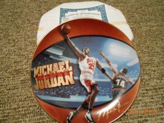 NBA Michael Jordan Collector Plate  