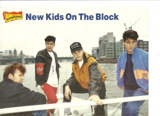 New Kids on The Block Full Page Pinup NKOTB Jordan Knight  