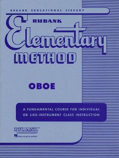 Rubank Elementary Advanced Method Oboe 4 Book Set New  