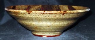 Joseph G Brown Mingei Studio Art Pottery Bowl Warren Mackenzie  
