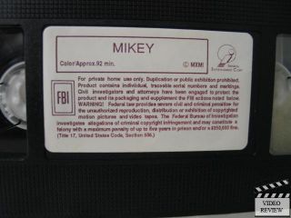 Mikey VHS 1992 Josie Bissett Brian Bonsall 022389181132  