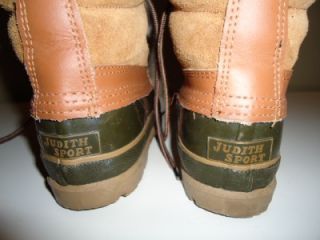 Judith Sport Thinsulate Teen 7 Snow Rain Ice Warm Boots  
