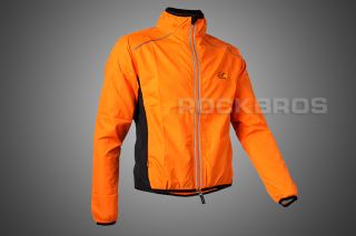 Tour de France Cycling Coat Wind Coat Rain Coat Long Sleeve Orange in Sporting Goods  