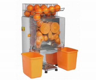 Commercial Auto Feed Orange Lemon Squeezer Juicer Machine