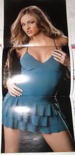 WWE Maria Kanellis Poster Diva Green Dress Shorts WWF
