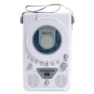 Memorex MC1001 AM FM Shower Radio And CD Player With Water Resistant