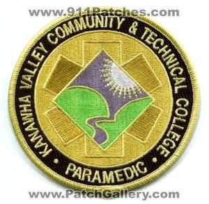 Kanawha Valley Community Tech College Paramedic EMS Fire Patch West