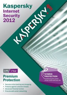 Kaspersky Internet Security 2012 1 User 3 Pcs