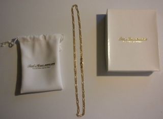 14k Gold Figaro Necklace 10 5 grams 20 Chain Includes Orignal Box