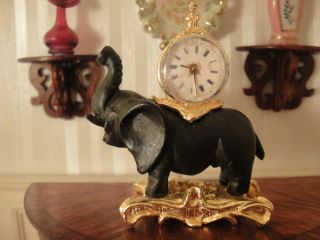 Keith Bougourds Working Elephant Clock