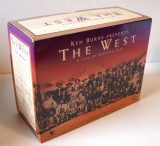 The West VHS Box Set Ken Burns 9 Volumes PBS
