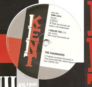 Idolize You New Northern RARE Soul R B 45 Kent 7 Vinyl Listen