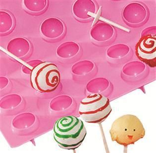 Truffly Made Cakepop Lollipop Silicone Mold Uinc