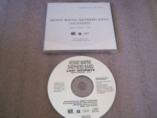 Kenny Wayne Shepherd Last Goodbye US 1999 1 Track Promo CD Single