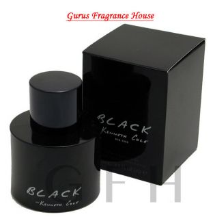 Black by Kenneth Cole 3 3 3 4oz 100ml EDT Mens Authentic Cologne Brand
