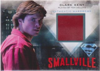 Smallville M 1 Tom Welling as Clark Kent Authentic Wardrobe Card