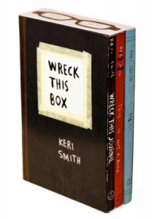 Keri Smith Boxed Set Wreck This Journal This Is not A Book Mess Box