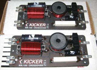 Kicker Mr 100 Mid Range Crossovers New A Must See