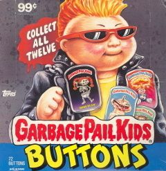 Garbage Pail Kids Buttons 1986 Box