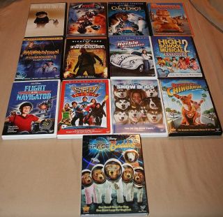 Big Lot 15 Kids Children DVDs Movies Disney More Herbie Snow Dogs Sky