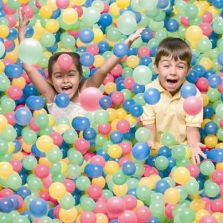Pack of 100 Bright Color Ball Pit Balls for Kids