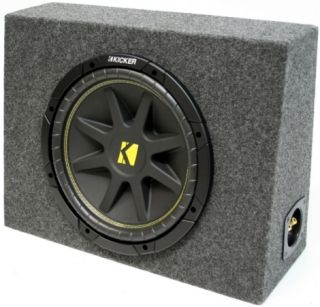 KICKER 12 INCHES LOADED SUB TRUCK SUBWOOFER BOX WITH FOUR OHMS C12