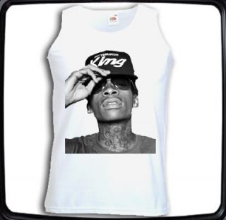 Wiz Khalifa Vest Tank Top T Shirt Taylor Gang Music Tee Album Hip Hop