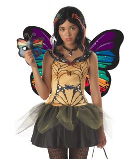 Strangeling Butterfly Masquerade Gothic Fairy Tween Girls Halloween