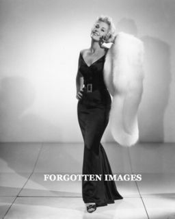 Kim Novak 1950s Fur Coat Glamour Photograph