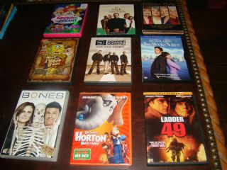 Lot of 45 Assorted Family Action Kids DVDs