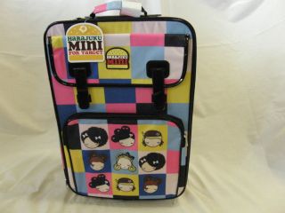 Mini Gwen Stefani Kids 21 Multi Faces Rolling Luggage Suitcase